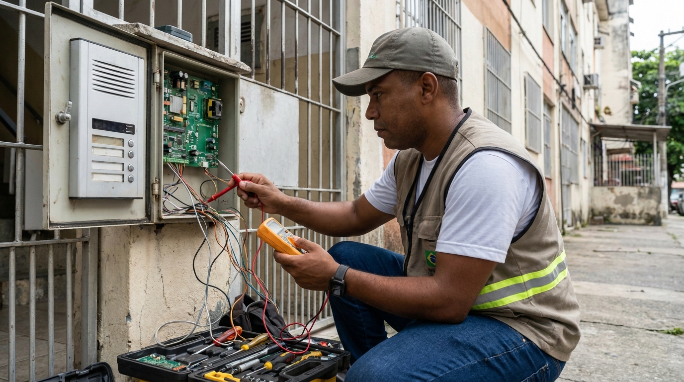 Reparo de Placa e Campainha em Barueri‑SP